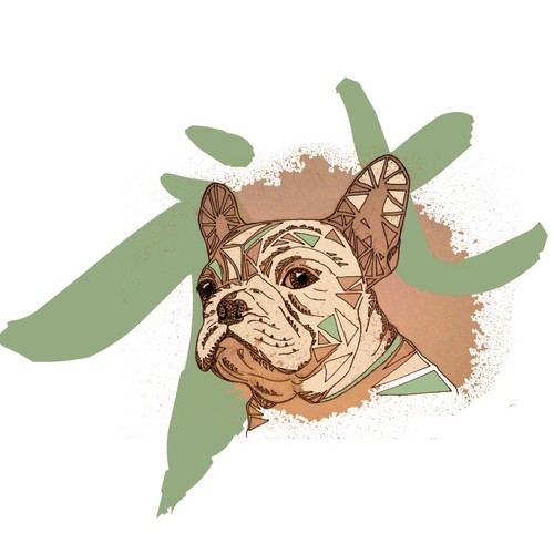 Bulldog Tote Bag Design