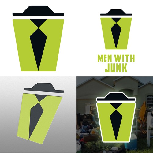 Men with junk