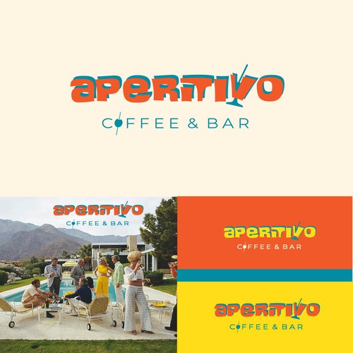 Bold logo concept for bar
