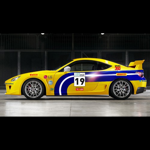 Racing car wrap