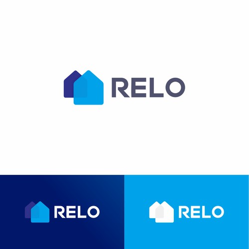 logo concept relocation home
