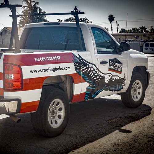Vehicle Wrap Roofing Bakersfield