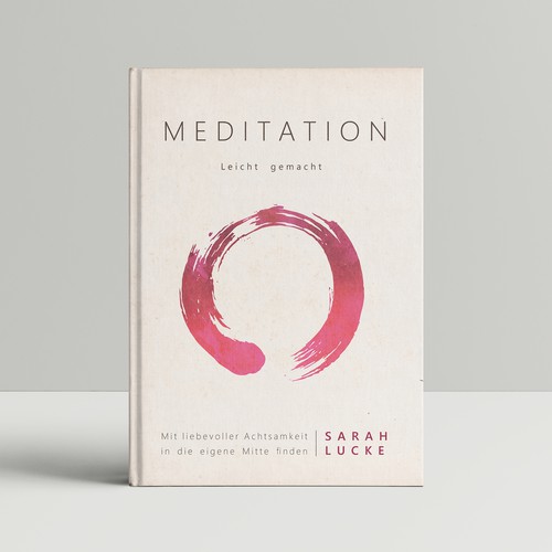 Book cover for a meditation book