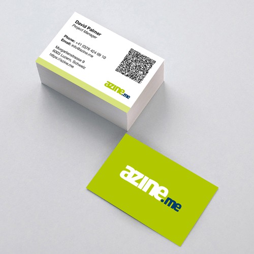 Azine business card