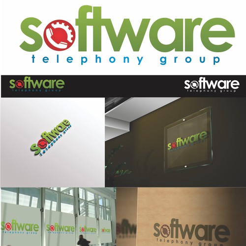 Help Software Telephony Group with a new logo