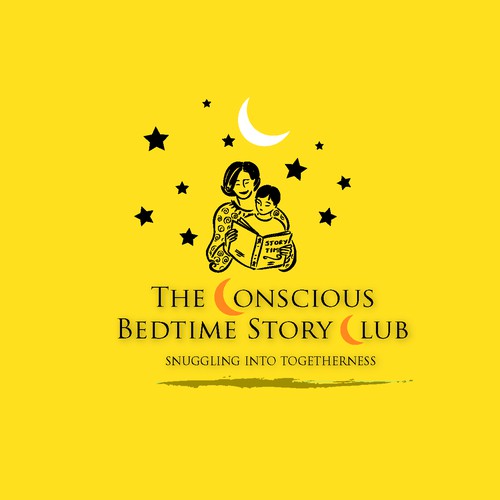 The Conscious Bedtime Story Club needs a logo with heart, wisdom and creativity