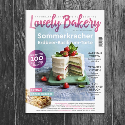 Bakery Magzine cover design