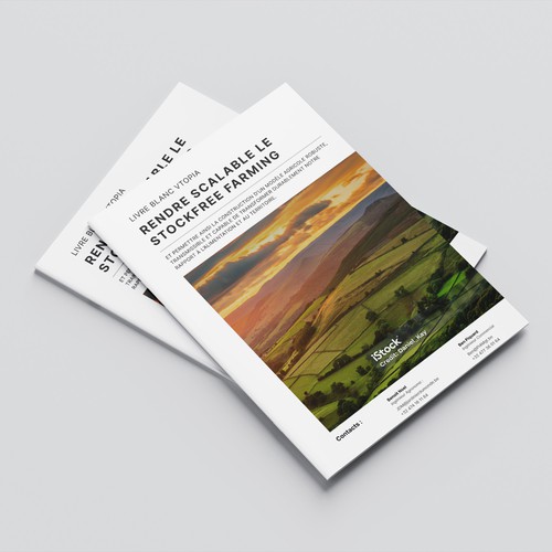 A Professional White Paper Design for Agricultural Innovation