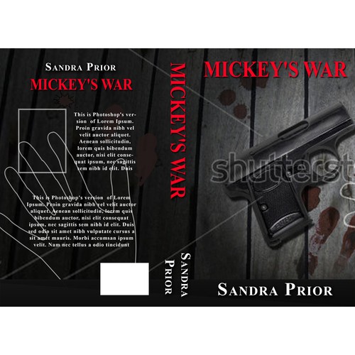 Book cover for crime/thriller book set in the East End of London