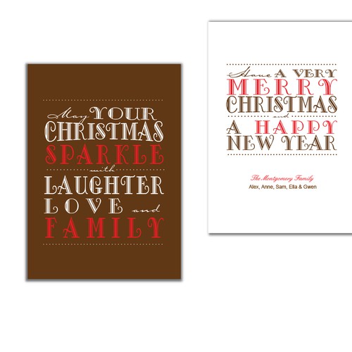 Picaboo 5" x 7" Folded Holiday/Christmas Cards (will award up to 25 designs!)