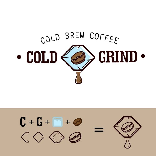 Entry for Cold Grind , Cold brew coffee logo