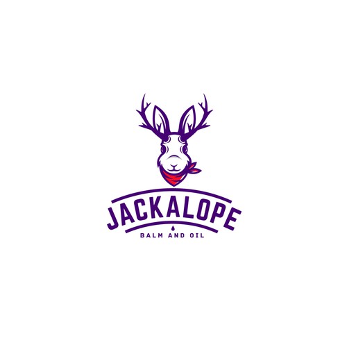 Logo design for "JACKALOPE".