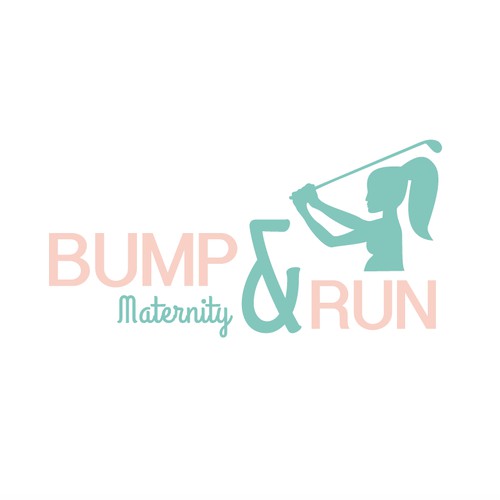 Create a logo for maternity women's golf clothing line