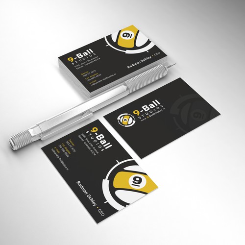 Business Card for a Television Production Company