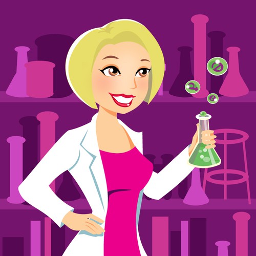 Sexy Scientist Illustration needed!