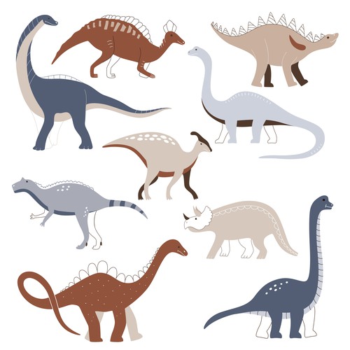 Collection of dinosaurs