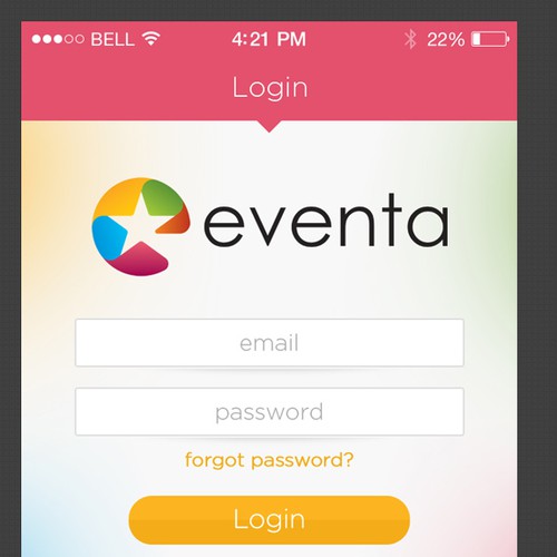 *Prize Guaranteed* App Design for Eventa Mobile App