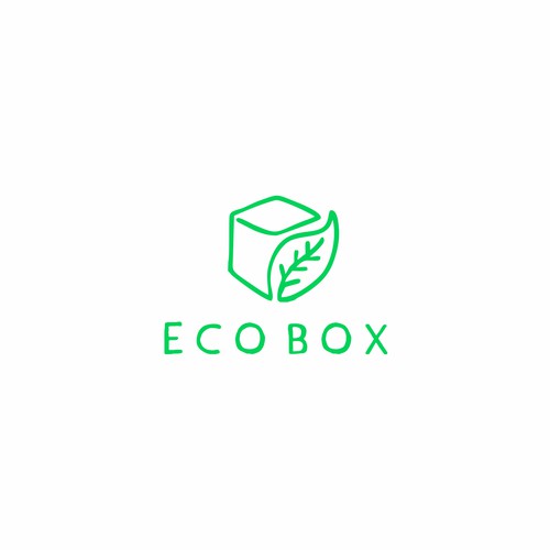 Hand Made Logo Concept for Eco Box