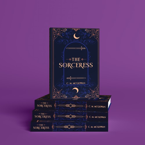 The Sorceress book cover 