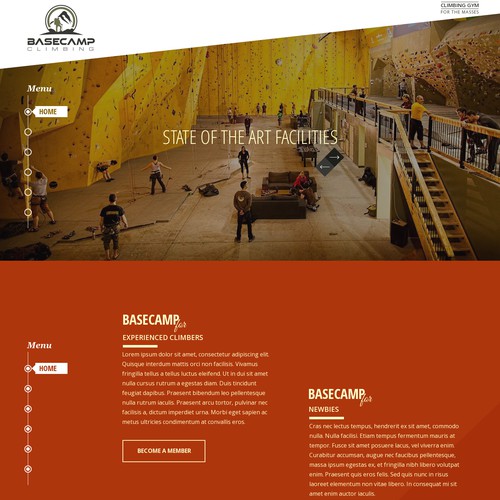 Basecamp Climbing Website