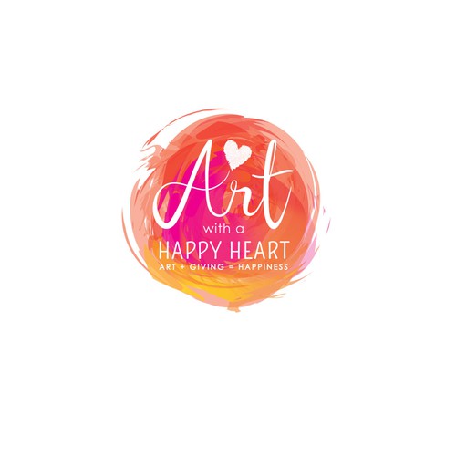 Art with a happy heart