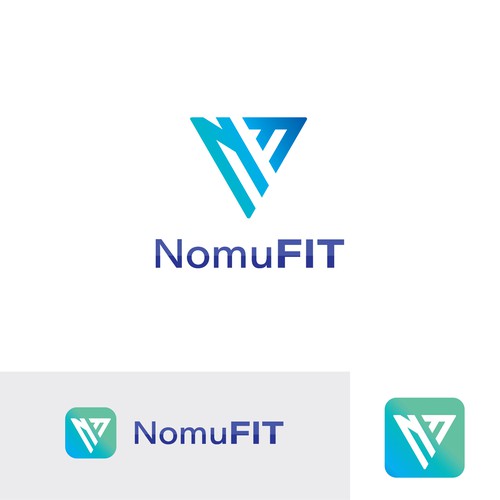 Elegant Logo Design For NomuFIT