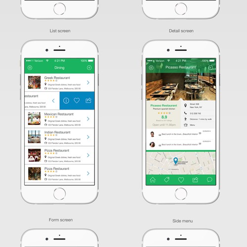 "Wayyak" mobile app new design