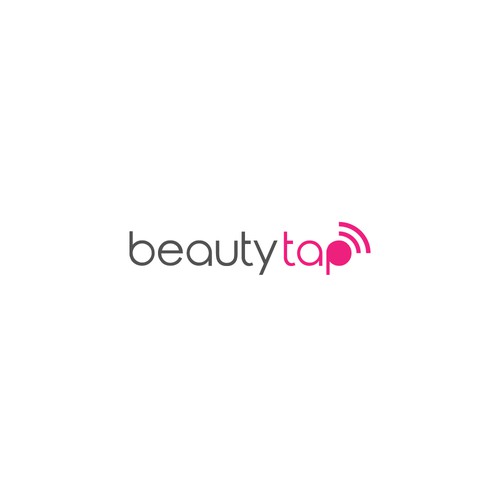 Bold logo concept for a tech-savvy cosmetics brand