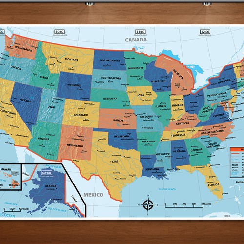 Map of the United States