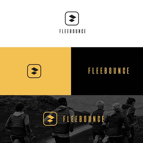 F Logo for "FLEEBOUNCE"