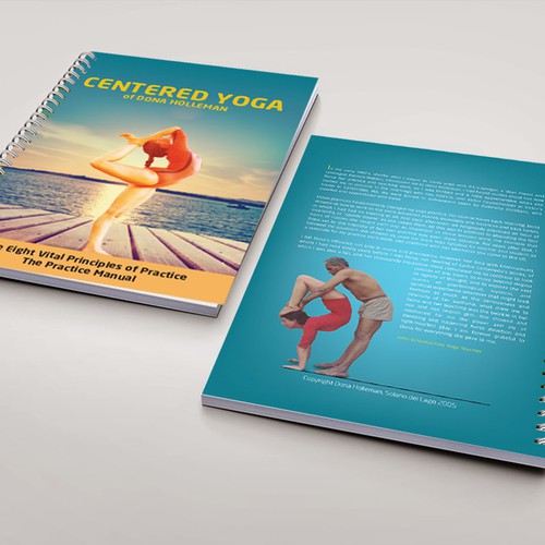 COVER DESIGN FOR YOGA BOOK