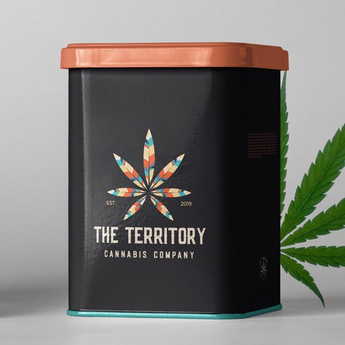 The Territory Cannabis Company logo design