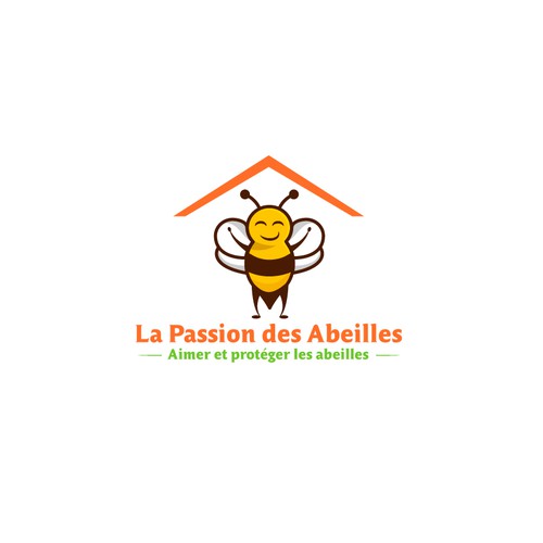 logo for bees  protection