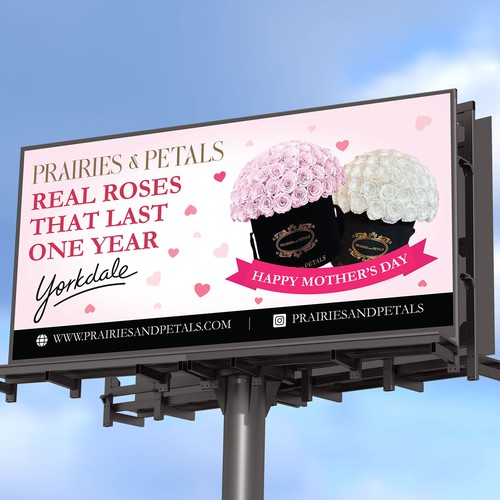 Billboard Design For Florist Shop