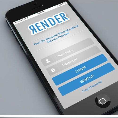 Render mobile app