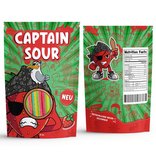 Bold Sour Candy product packaging