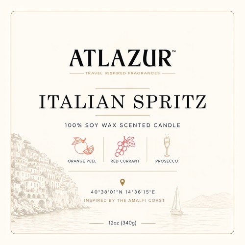 Italian Spritz Soy Candle |