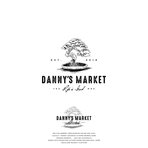 Logo entry for the contest Danny's Market