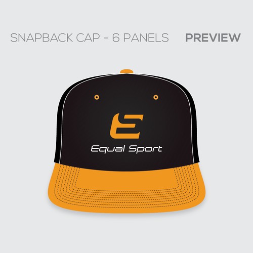 Equal Sport snapback cap design