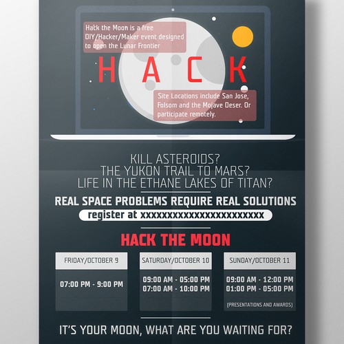 Hackathon Poster Design