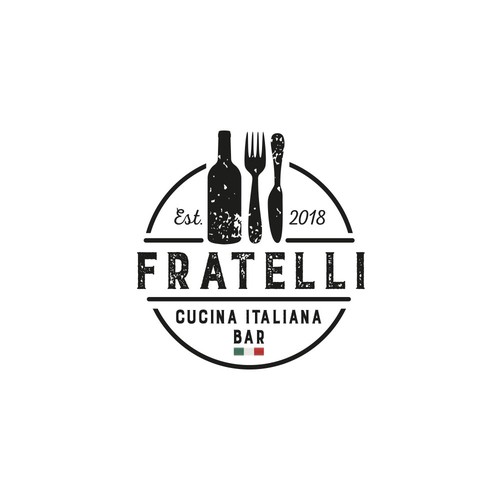 Logo für ein italienisches Restaurant