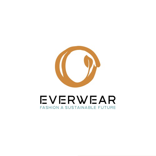 Modern organic logo for fashion brand