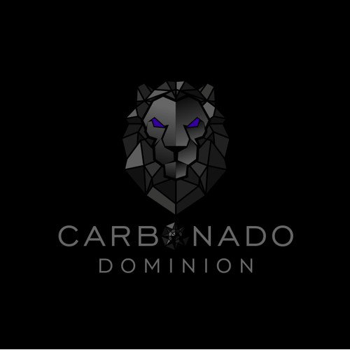 Powerful Geometric Stylized Logo For 'Carbonado Dominion'
