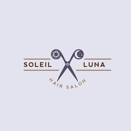 Bold logo for hairstylist