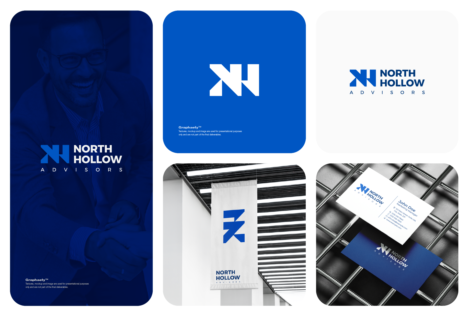 North Hollow Advisors logo design