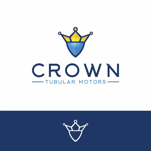 Logo for the Crown Tubular Motors company