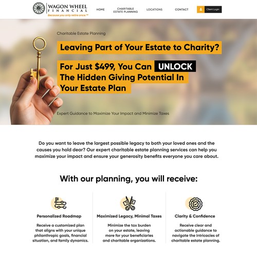 Financial Attorney Page