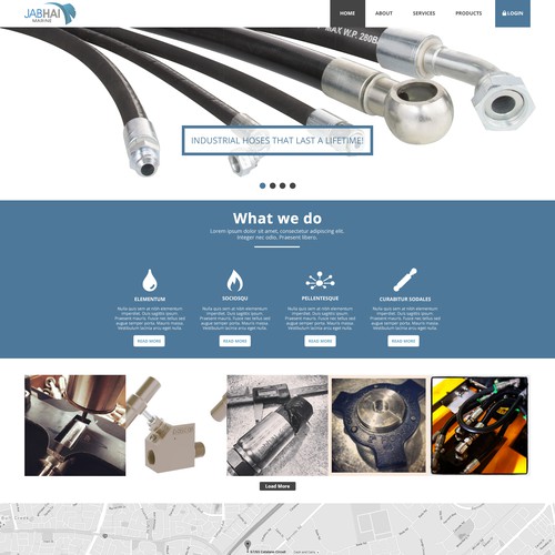 Web design for JABHAI