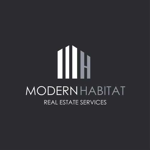 Logo for a real estate company