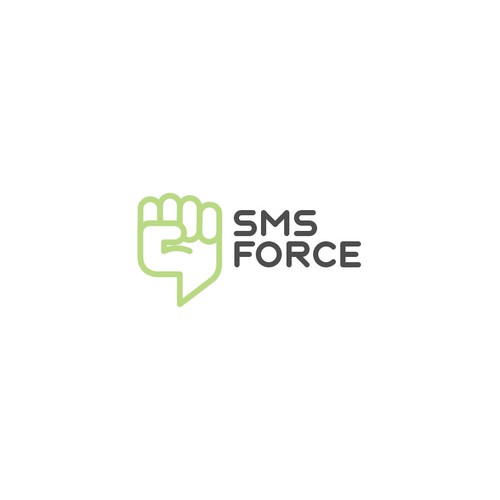 Logo design for an SMS marketing company.